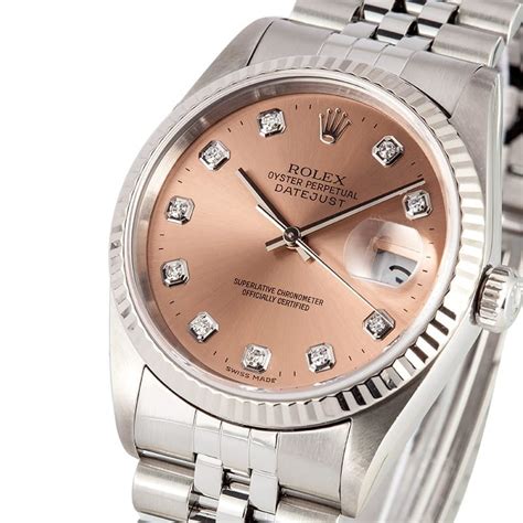 rolex datejust steel 16234|rolex datejust 16234 diamond.